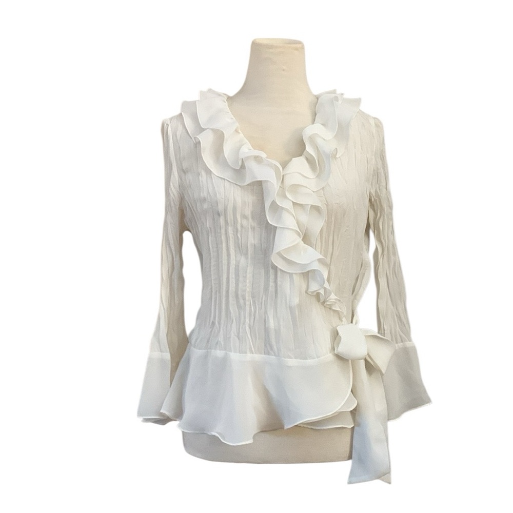 S.L.B. Ruffle blouse